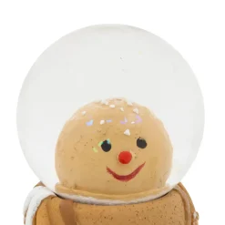 BOULE DE NOEL NEIGE LUTIN ASSIS D.4.5CM
