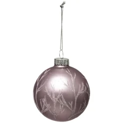 BOULE DE NOEL VERRE ARBRE TURQUOISE 7CM