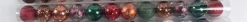 BOULE DE NOEL X12 PIECES MYSTERIOUS FOREST 6CM