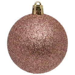 BOULE DE NOEL X12 PIECES SECRETS BOIS 6CM