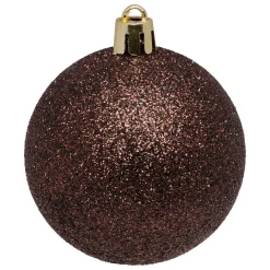 BOULE DE NOEL X12 PIECES SECRETS BOIS 6CM