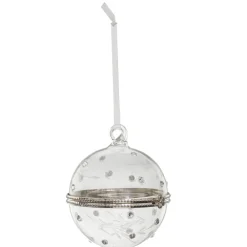 BOULE EN VERRE AVEC OUVERTURE 6CM