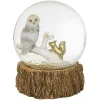 BOULE NEIGE HIBOU 8CM