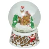 BOULE NEIGE PAIN EPICE 8CM