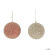BOULE NOEL COPPER OR ROSE 8CM