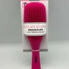 BROSSE PLATE PICOTS PLASTIQUES ROSE