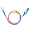 CABLE CHARGE 2A ET SYNCRO IPHONE ARC EN CIEL