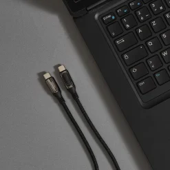 CABLE DE CHARGE C TO C WATTMETRE 100W