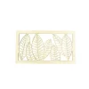 CADRE EN BOIS DECOUPE DECO FEUILLAGE 40 X 22 X 0.45CM