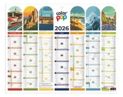 CALENDRIER 2026 PETIT FORMAT 21X26.5CM
