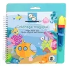 CARNET COLORIAGES MAGIQUES MER AVEC STYLO A EAU X10 PAGES