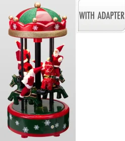 CARROUSEL PERE NOEL H.60CM
