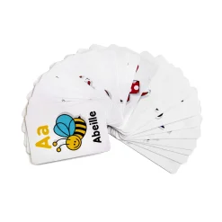 CARTES EDUCATIVES MOTS 8X12CM BLANC