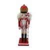 CASSE NOISETTES SUCRE ORGE ROUGE ET BLANC H.16CM