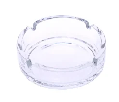 CENDRIER ROND VERRE D.10.5CM
