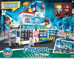 CENTRE DE POLICE 2 FIGURINES ET ACCESSOIRES
