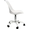 CHAISE A ROULETTES KIRUNA BLANC