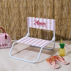 CHAISE DE PLAGE DOS DOLCE VITA ROSE