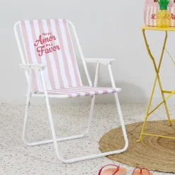 CHAISE PLIANTE DOLCE VITA ROSE