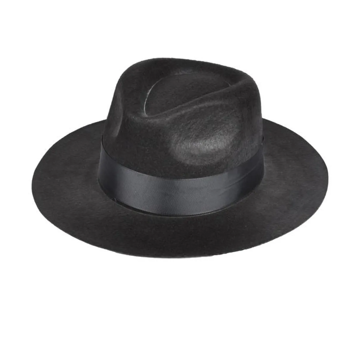 CHAPEAU GANGSTER NOIR