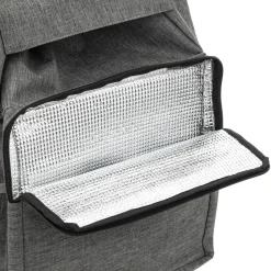 CHARIOT 2 ROUES METAL GRIS NOMADE