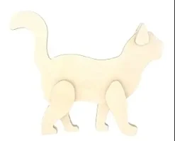 CHAT BOIS 10X12X2CM
