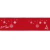 CHEMIN DE TABLE FEUTRINE ROUGE 30X120CM