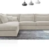 COBRA CANAPE ANGLE GAUCHE BEIGE LINCOLN 83