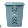 COFFRE A LINGE 50L BLEU