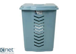COFFRE A LINGE 50L BLEU