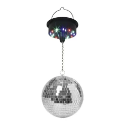 COFFRET DISCO BOULE A FACETTES 3 ACCESSOIRES