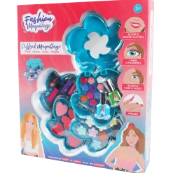 COFFRET 4 ETAGES MAQUILLAGE FLEUR GLOWAYS