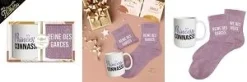 COFFRET MUG CHAUSSETTES PAILLETTES AFFECTIF REINE