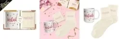 COFFRET MUG CHAUSSETTES PAILLETTES PARFAITE