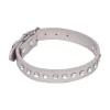 COLLIER AVEC CHARMS STRASS 45X2CM ARGENT