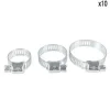 COLLIERS SERRAGE ACIER ZINGUE D.19 A 30MM 10PCS
