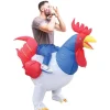 COSTUME GONFLABLE COQ FRANCE TAILLE UNIQUE