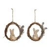 COURONNE AVEC LAPIN