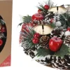 COURONNE D.40CM POMME PIN