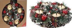 COURONNE D.40CM POMME PIN