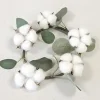 COURONNE DE FLEURS DE COTON