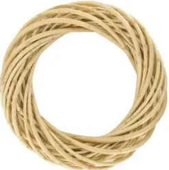 COURONNE OSIER NATUREL 20X4CM