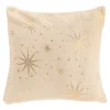 COUSSIN ETOILE OR 40X40CM