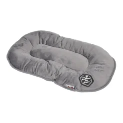 COUSSIN FLOCON 77CM COLLECTION PATCHY GRIS NOIR