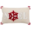 COUSSIN NOEL FLOCON 50X30CM