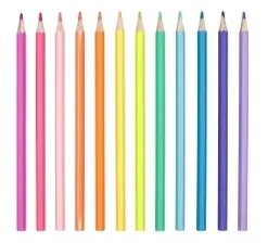 12 CRAYONS DE COULEUR QUALITE BEAUX ARTS PASTEL