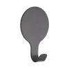 CROCHET ACIER INXODYDABLE 3M PEINT NOIR