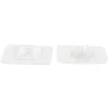 CROCHET MURAL DOUBLE FACE AUTO ADHESIF 3KG X2 PIECES