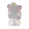 DECO DE TABLE PAPIER ELEPHANT X4 PIECES
