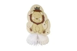 DECO DE TABLE PAPIER LION X4 PIECES